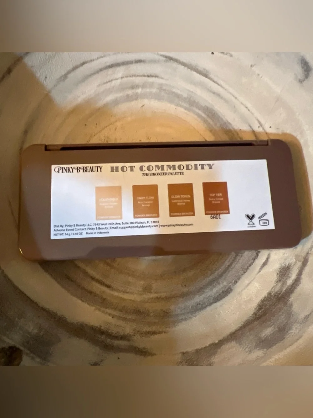 Pinky B Beauty Hot Commodity Bronzer Palette - Brown #320